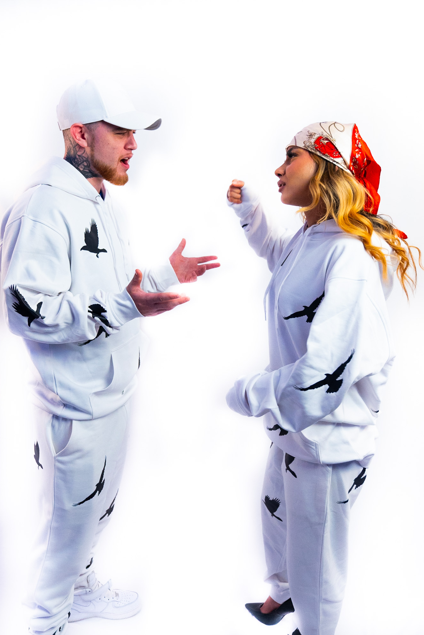 White Crow Unisex Tracksuit