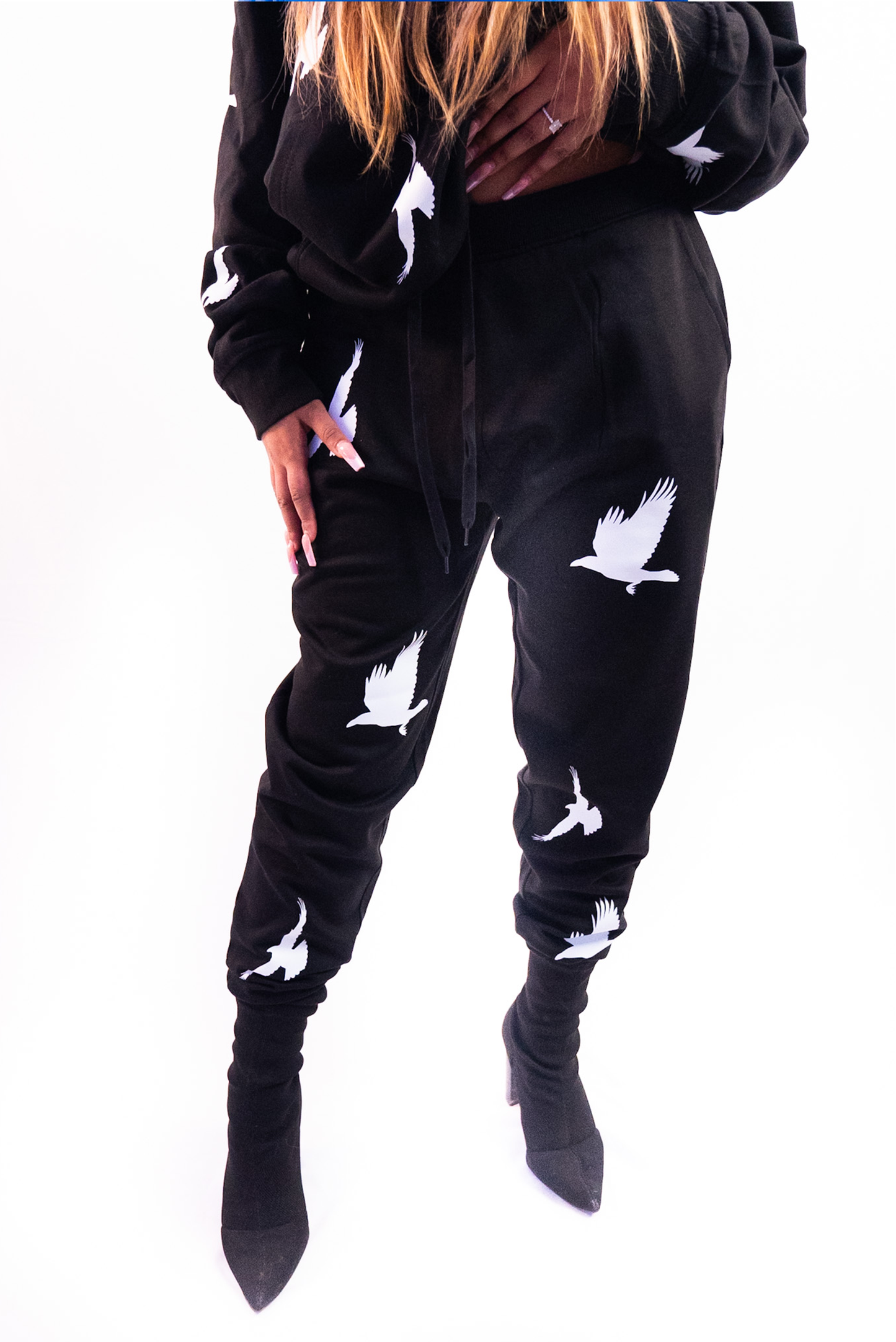 Crow Unisex Trackpants