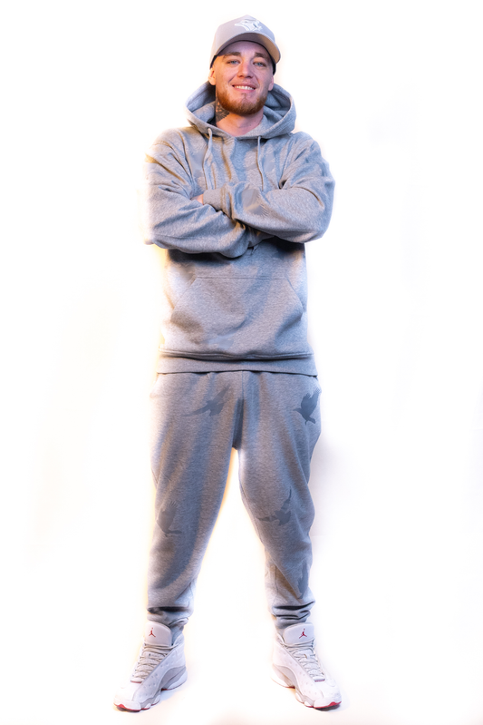 Special Edition Grey Crow Unisex Tracksuit